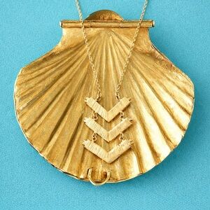 Boho chic long pendant necklace